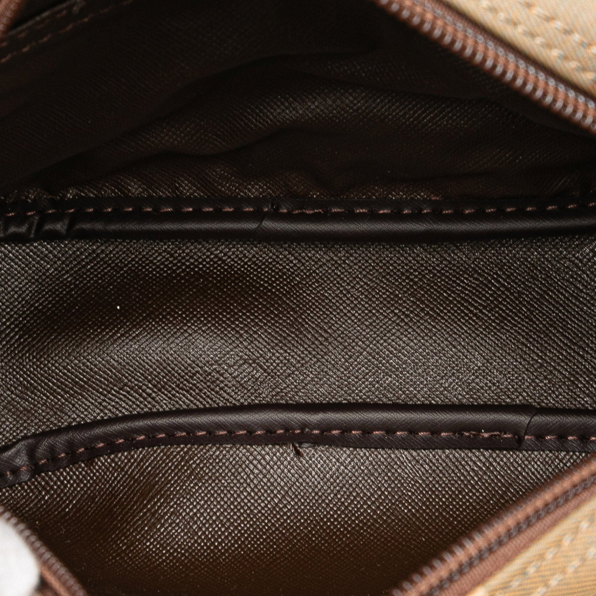 Vintage Check Canvas Clutch