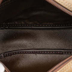 Vintage Check Canvas Clutch