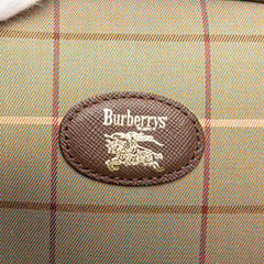 Vintage Check Canvas Clutch