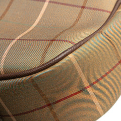 Vintage Check Canvas Clutch