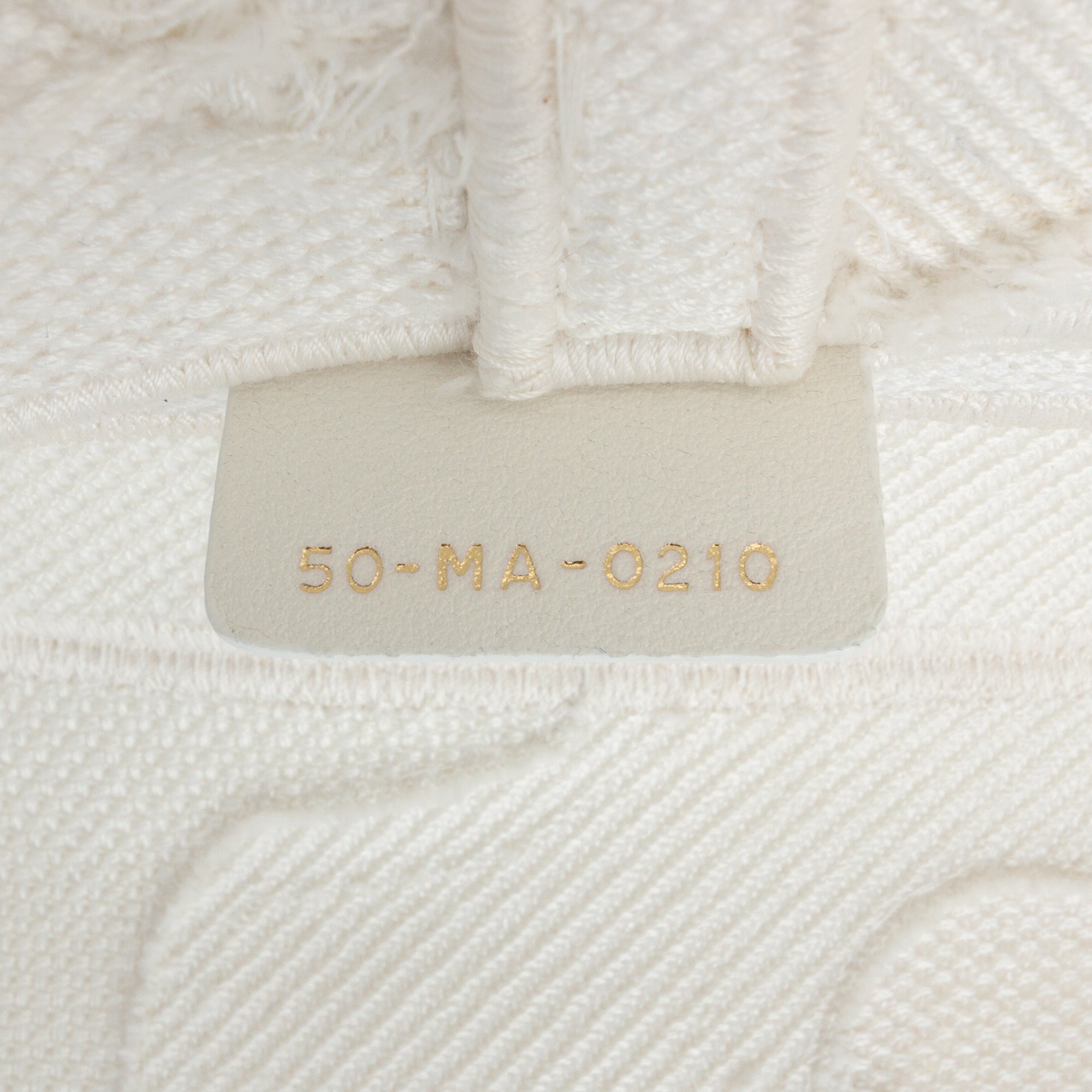 Canvas Embroidered Camouflage Saddle Bag