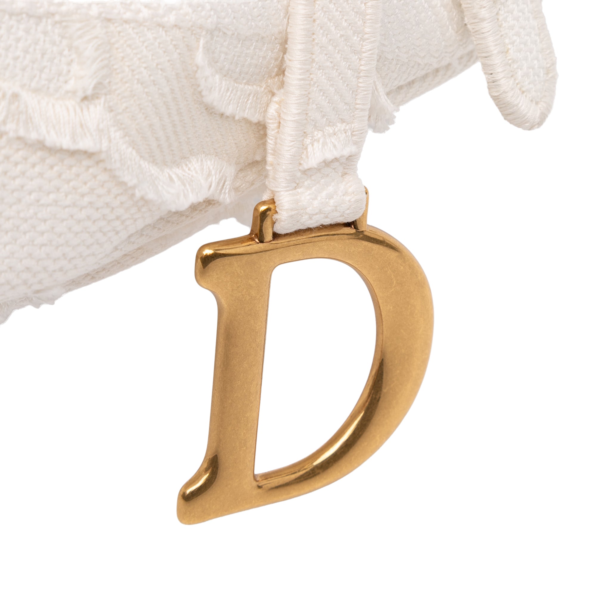 Canvas Embroidered Camouflage Saddle Bag