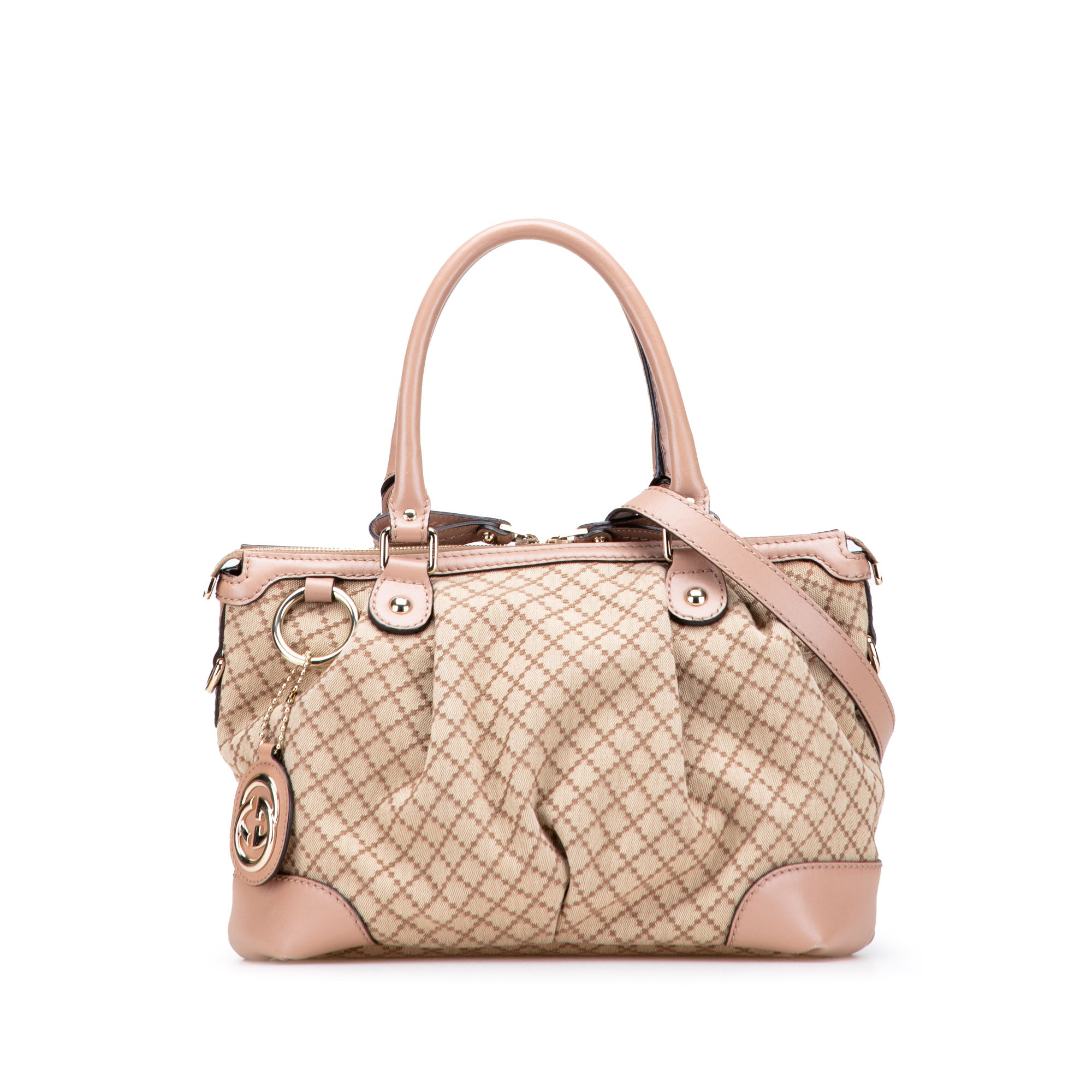 Diamante Canvas Sukey Satchel