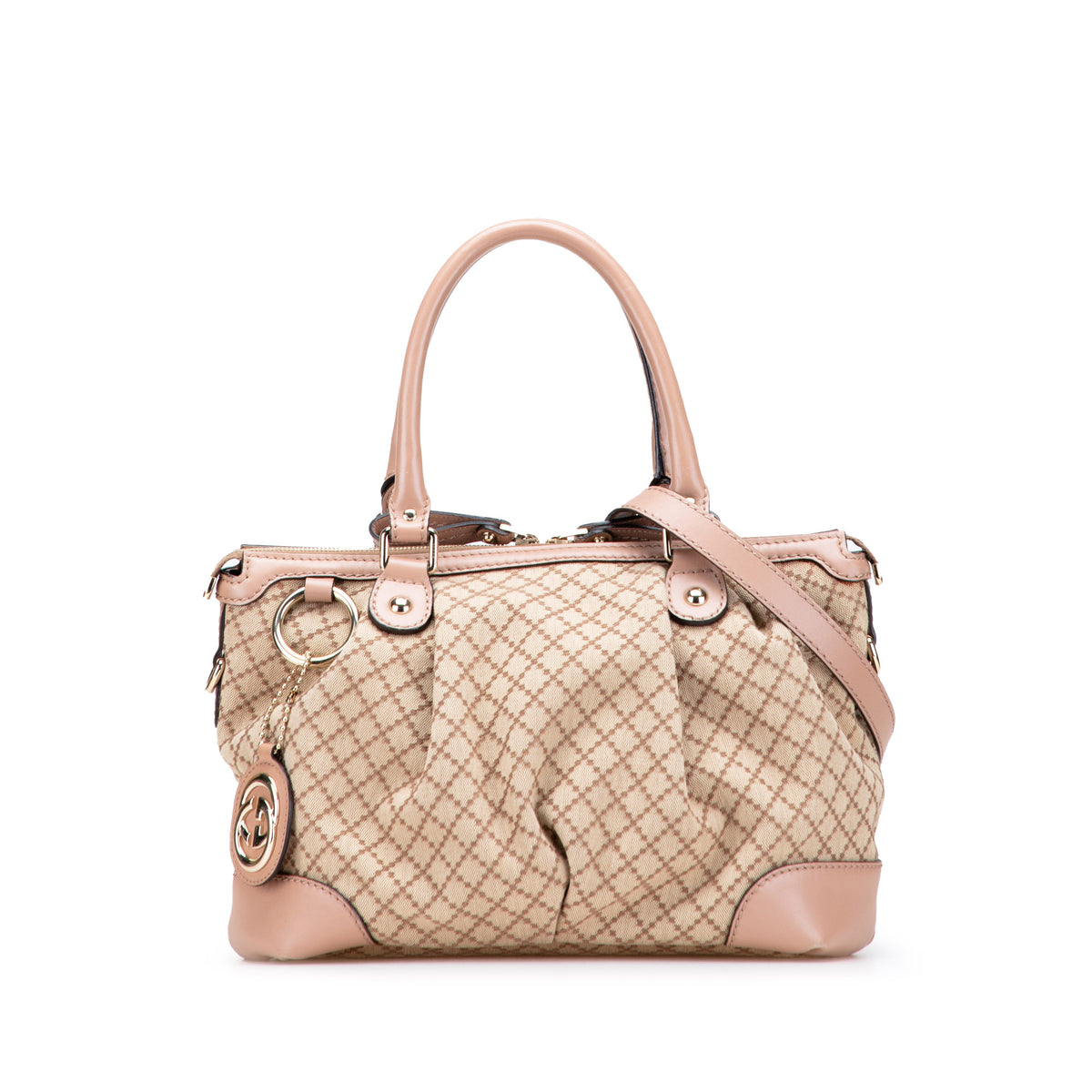 Diamante Canvas Sukey Satchel