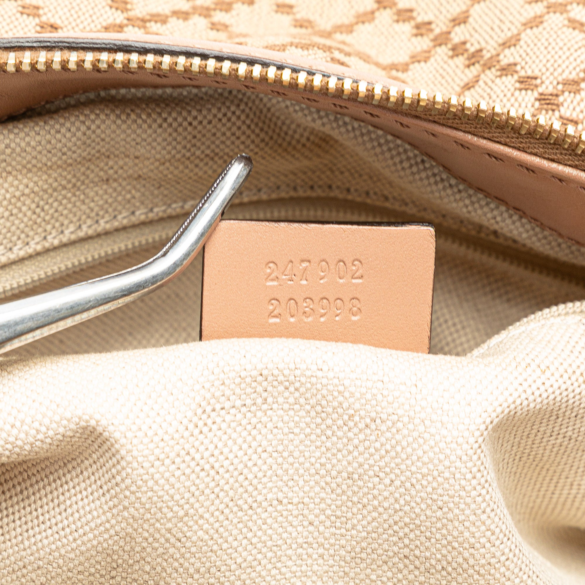 Diamante Canvas Sukey Satchel