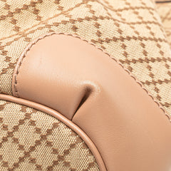 Diamante Canvas Sukey Satchel