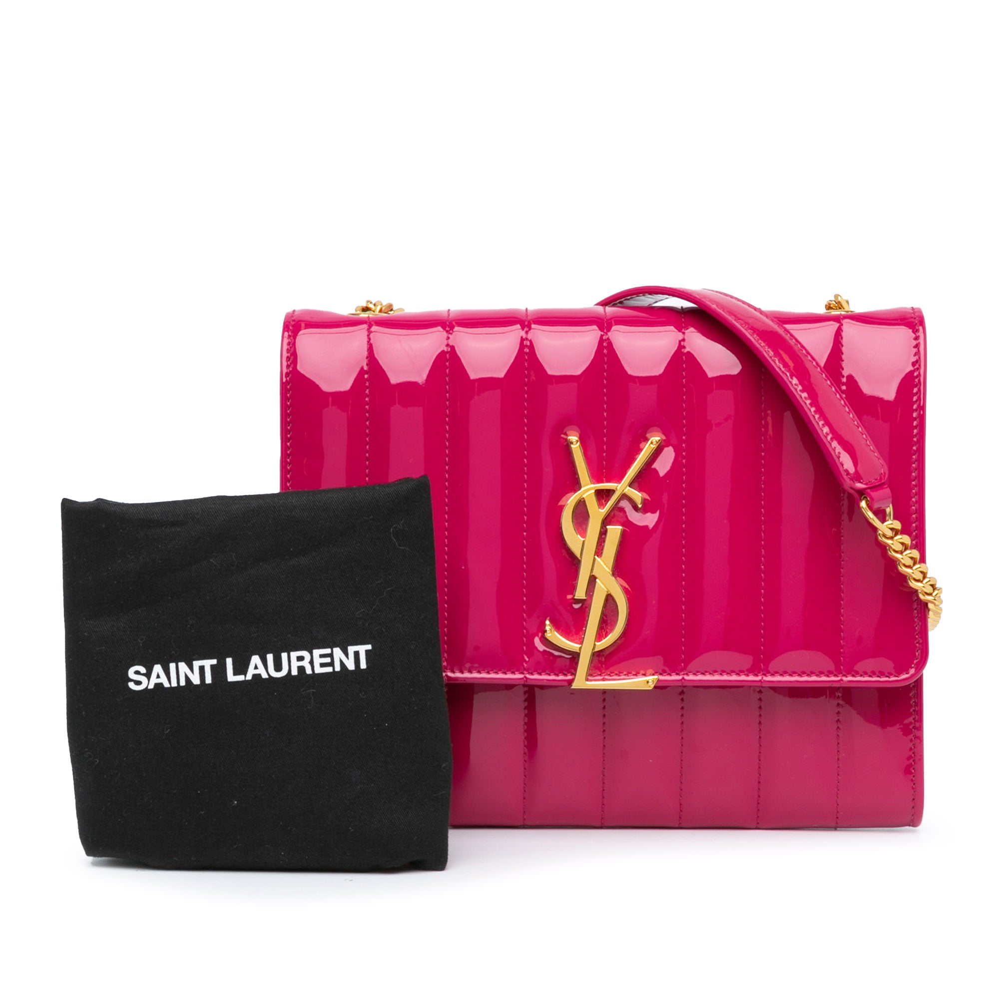 Medium Patent Vicky Crossbody