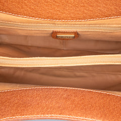 Canvas Bamboo Handbag