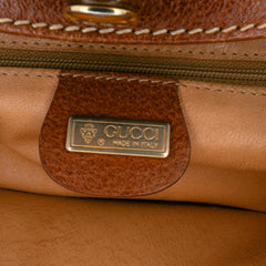 Canvas Bamboo Handbag
