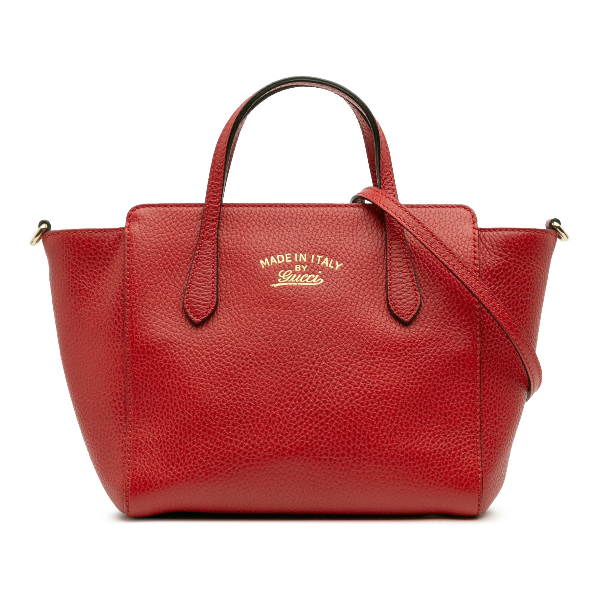 Mini Leather Swing Satchel