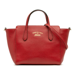 Mini Leather Swing Satchel