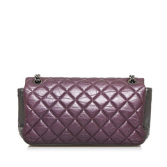 Glazed Matelasse Portobello Flap Bag