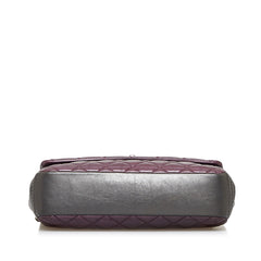 Glazed Matelasse Portobello Flap Bag