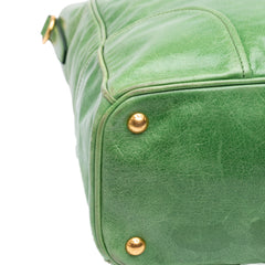 Vitello Shine Satchel
