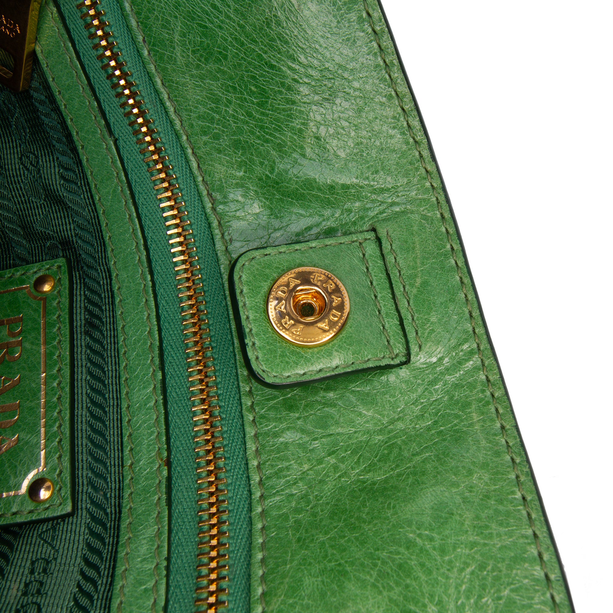 Vitello Shine Satchel