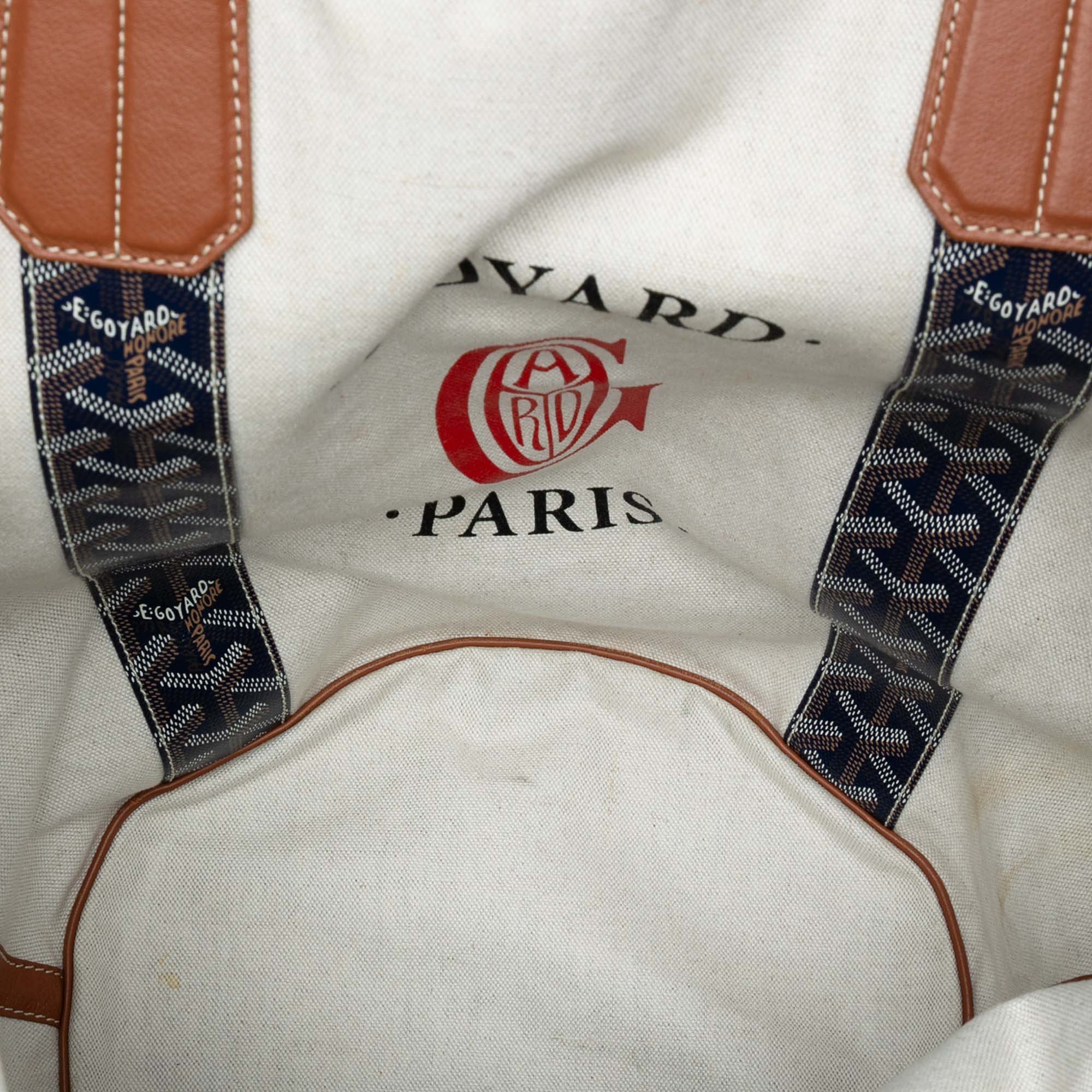 Goyardine Reversible Belharra Tote