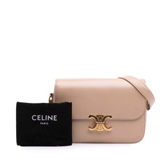 Classique Shiny Calfskin Triomphe Crossbody
