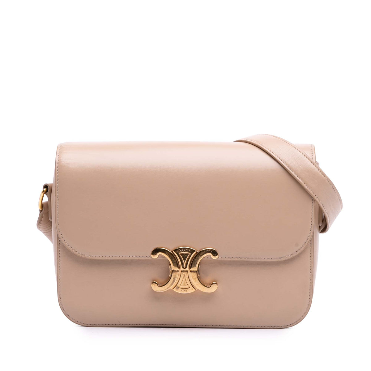 Classique Shiny Calfskin Triomphe Crossbody