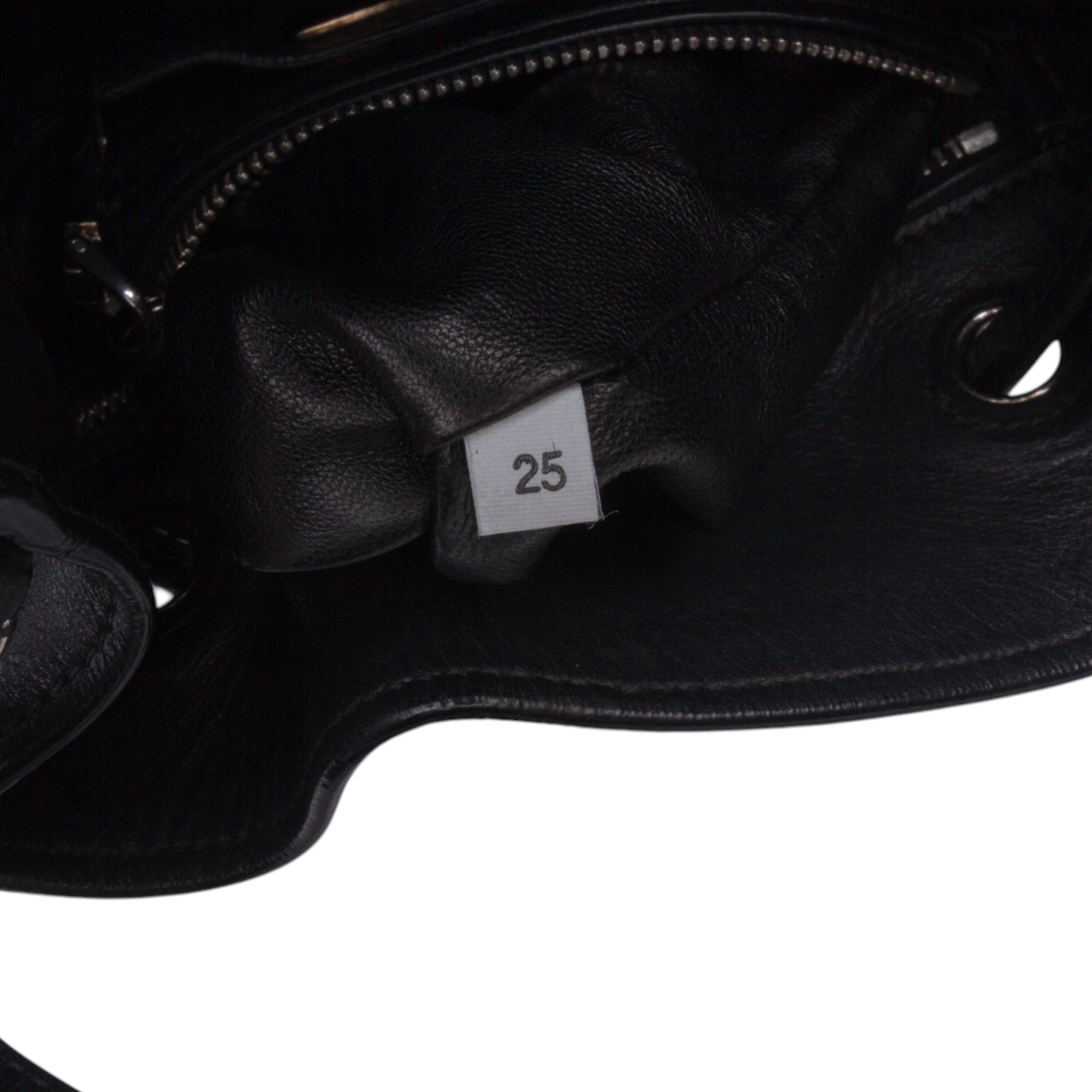 City Calf Drawstring Bucket Bag