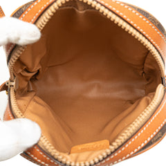 Macadam Coated Canvas Crossbody