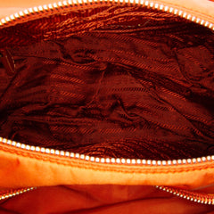 Tessuto Zip Double Buckle Messenger Bag