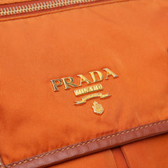Tessuto Zip Double Buckle Messenger Bag