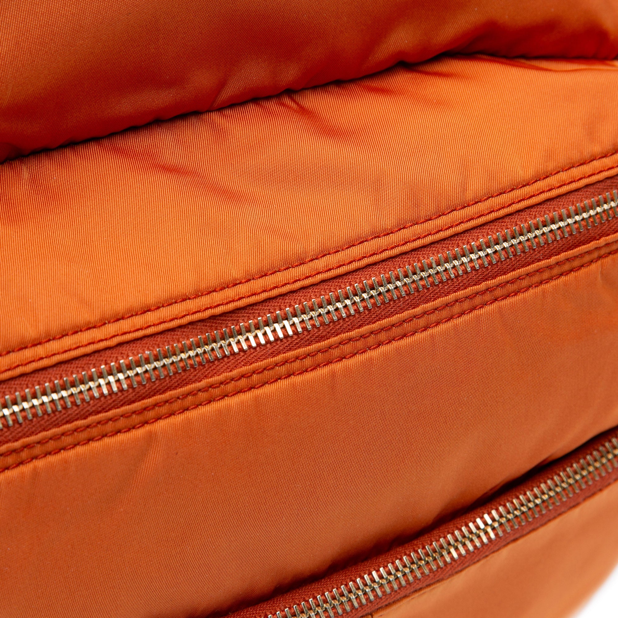 Tessuto Zip Double Buckle Messenger Bag