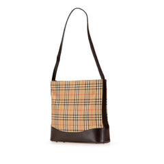 Haymarket Check Canvas Shoulder Bag