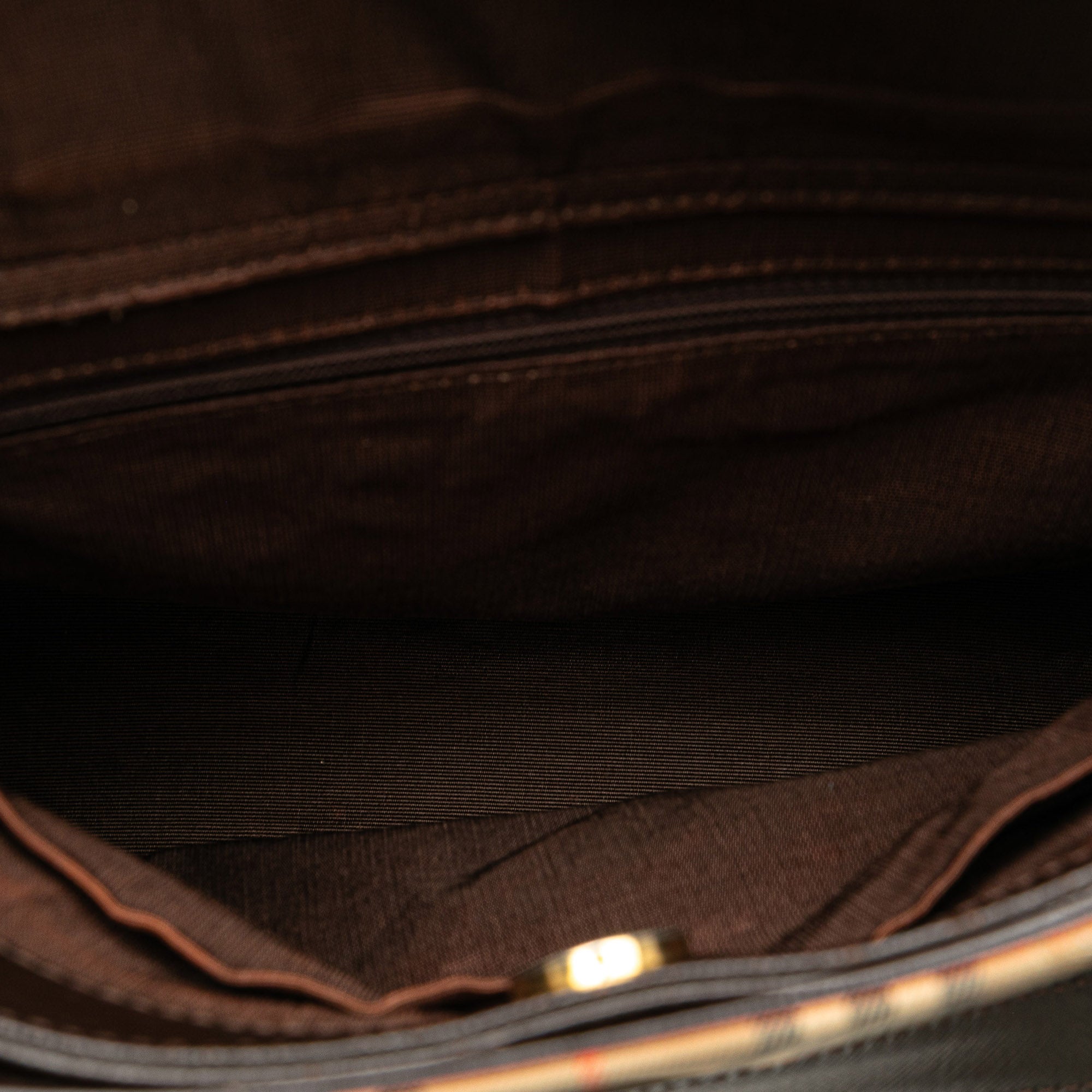 Haymarket Check Canvas Shoulder Bag