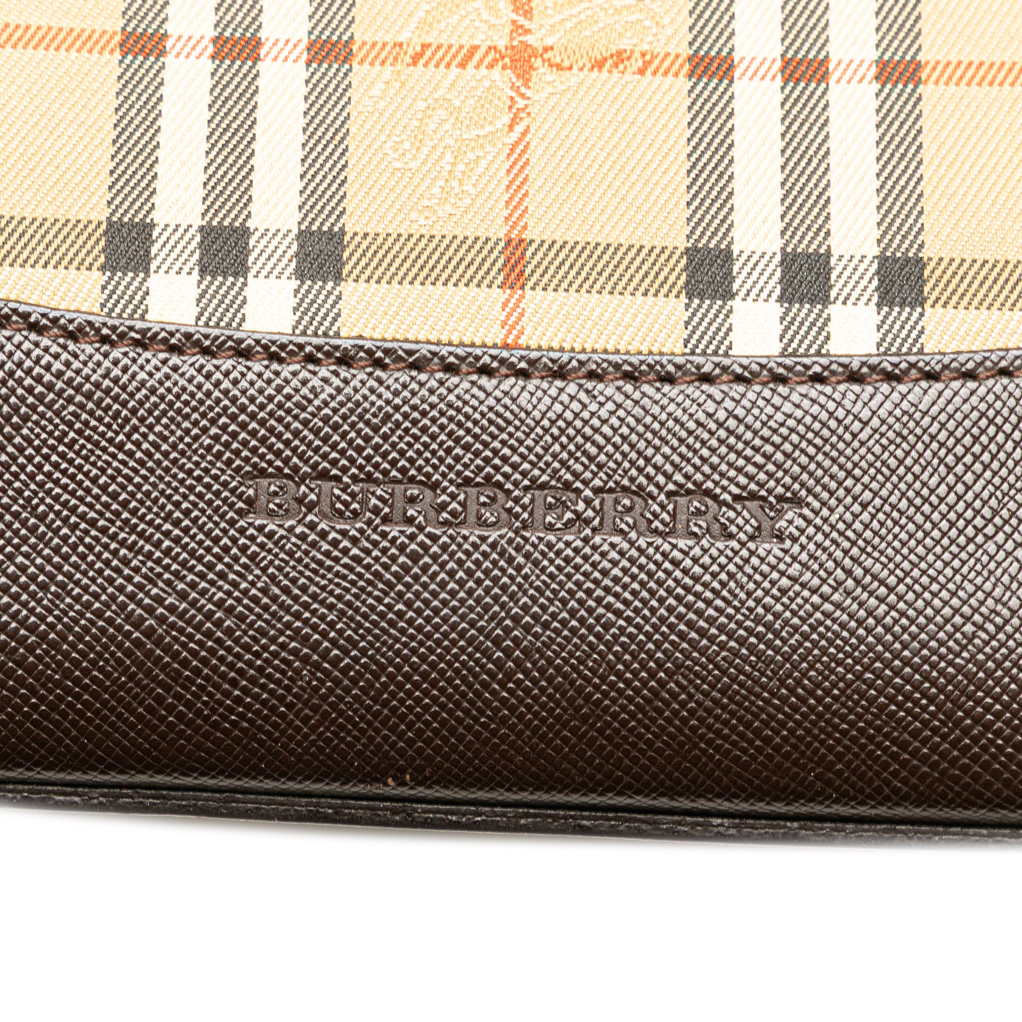 Haymarket Check Canvas Shoulder Bag