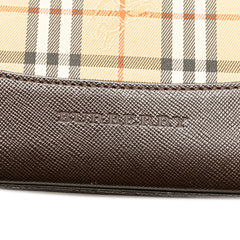 Haymarket Check Canvas Shoulder Bag