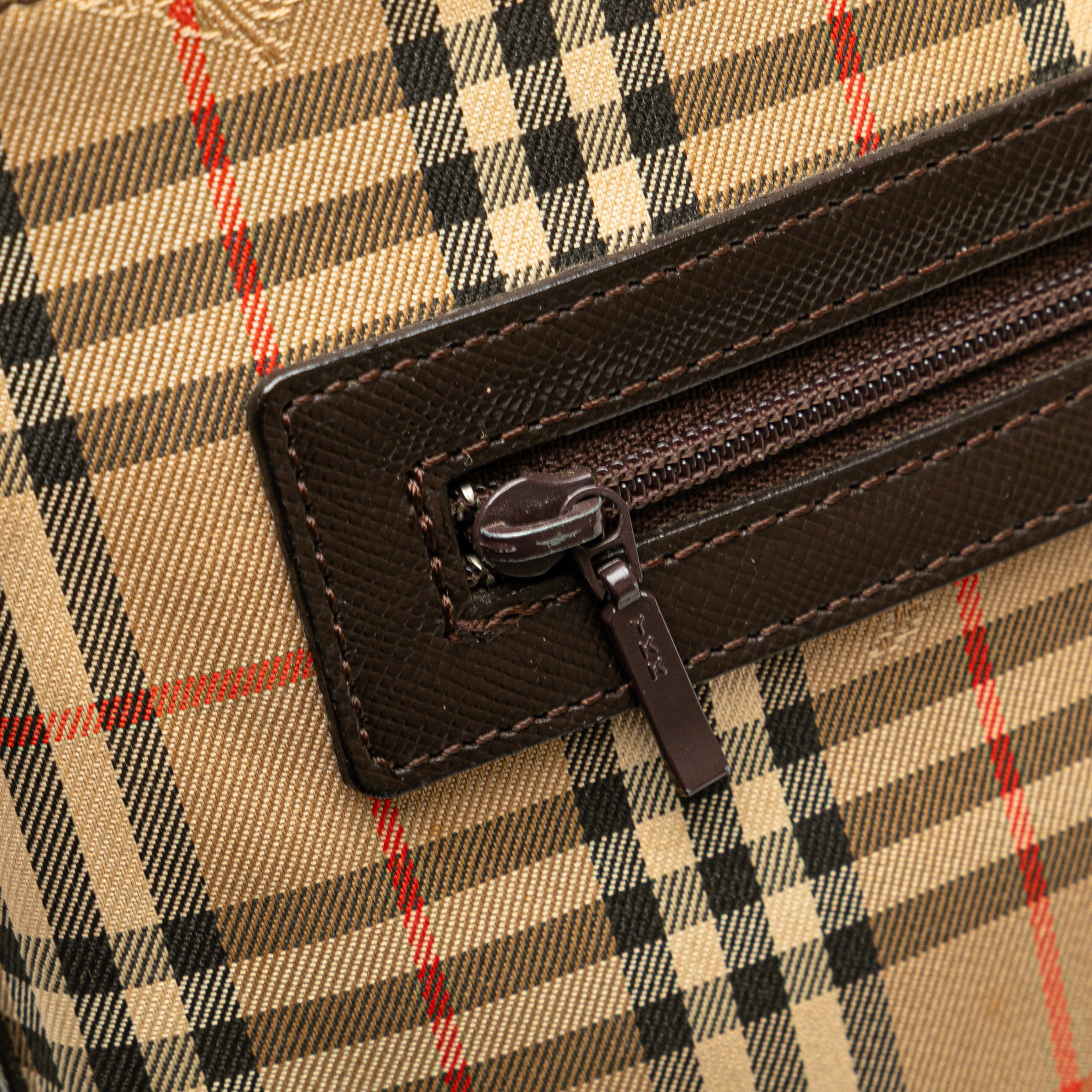 Haymarket Check Canvas Shoulder Bag