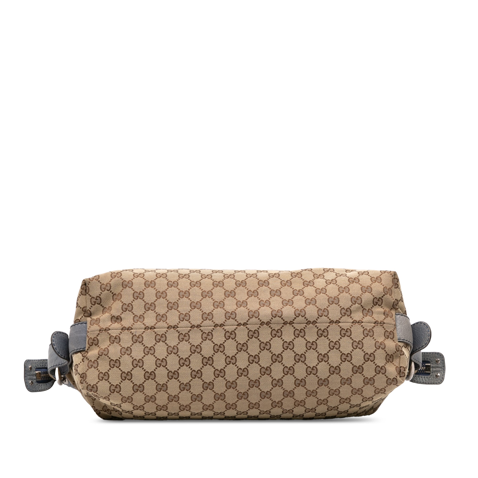 Medium GG Canvas Bamboo Bar Tote