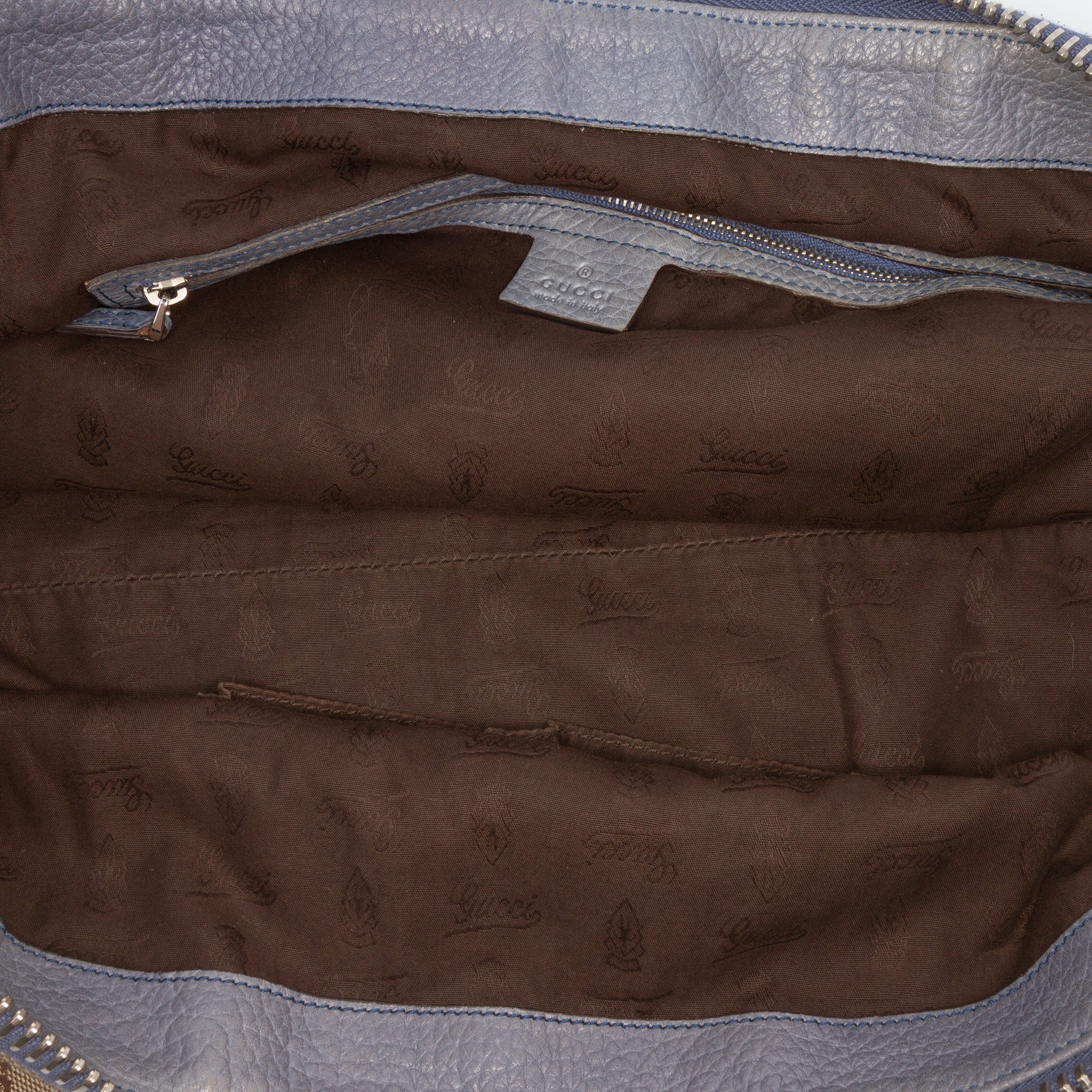 Medium GG Canvas Bamboo Bar Tote
