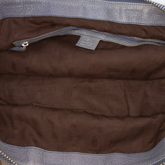 Medium GG Canvas Bamboo Bar Tote