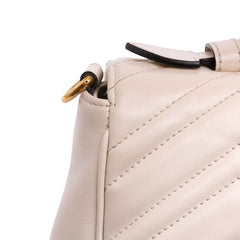 Small GG Marmont Matelasse Leather Top Handle Bag