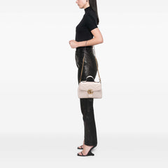 Small GG Marmont Matelasse Leather Top Handle Bag