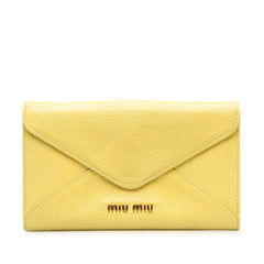 Envelope Flap Long Wallet