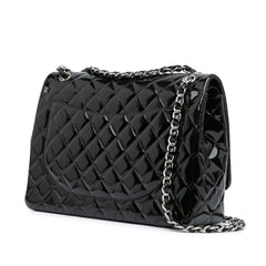 Maxi Classic Patent Double Flap