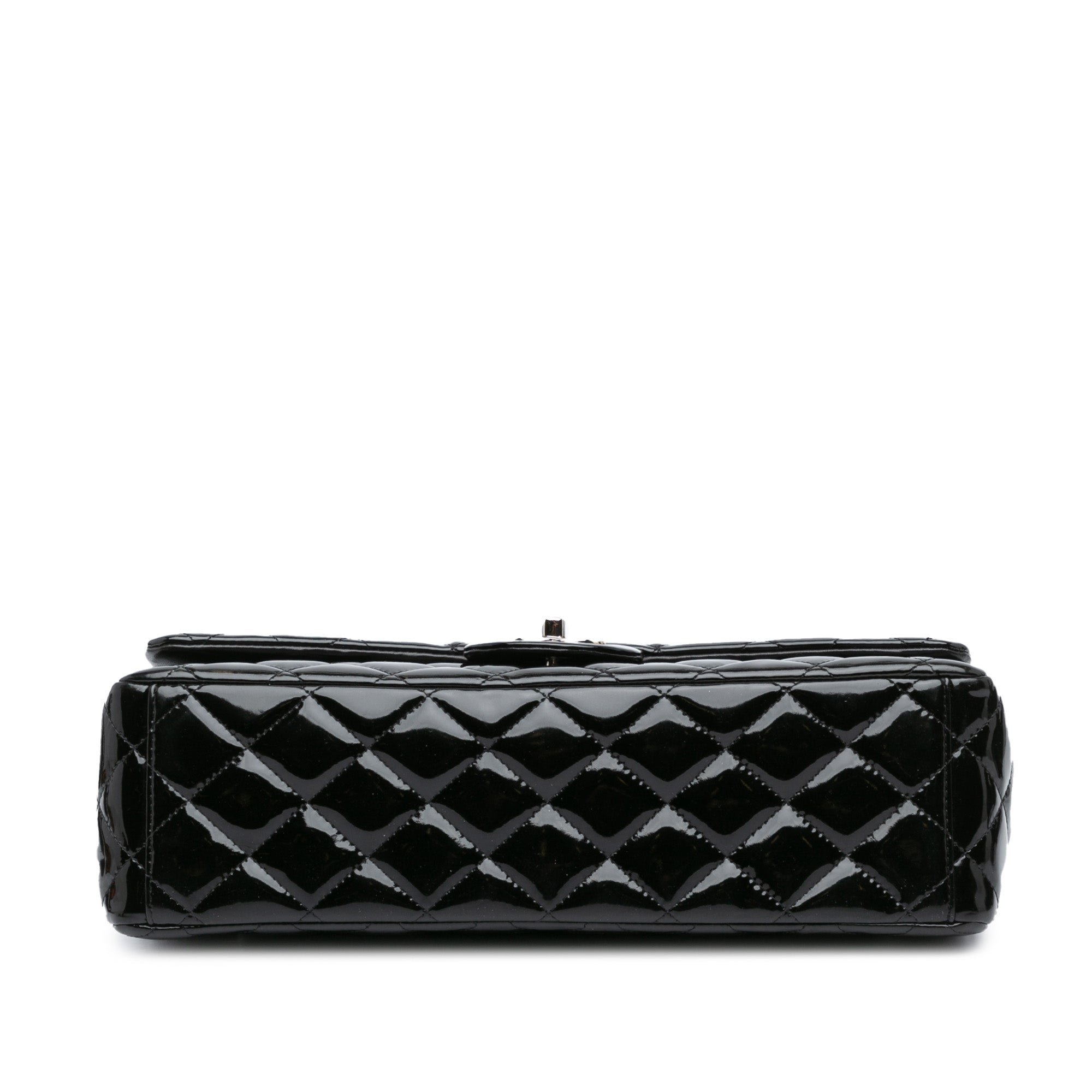 Maxi Classic Patent Double Flap