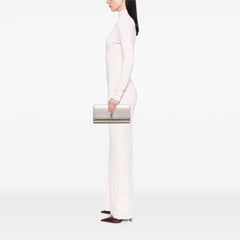 Metallic Calfskin Cassandre Clutch