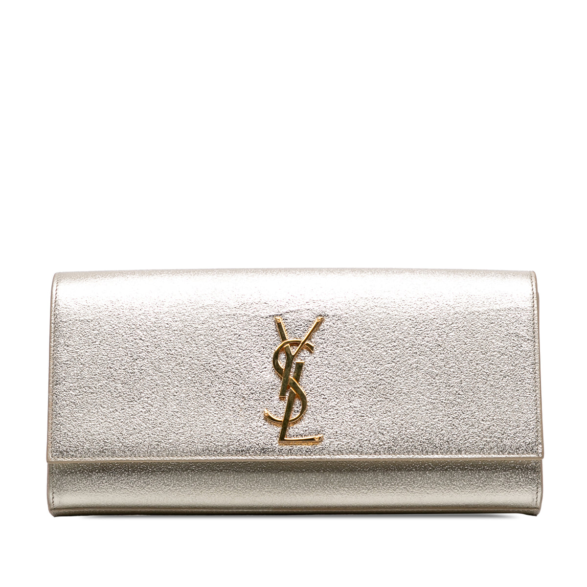 Metallic Calfskin Cassandre Clutch
