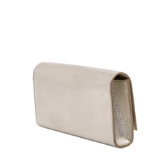 Metallic Calfskin Cassandre Clutch