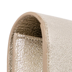 Metallic Calfskin Cassandre Clutch