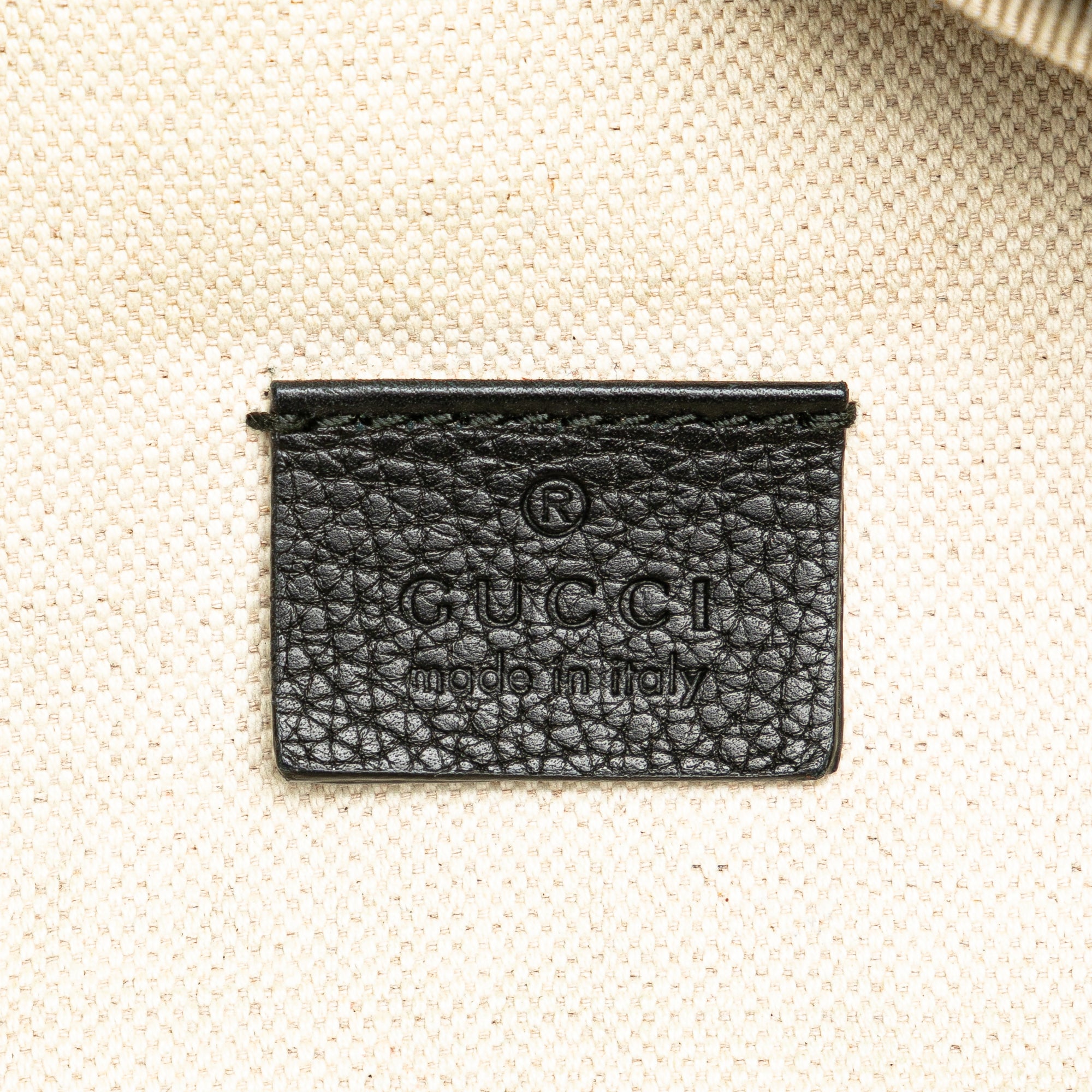 Leather Logo Belt Bag