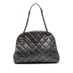 Large Aged Calfskin Just Mademoiselle Bowling Bag