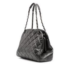Large Aged Calfskin Just Mademoiselle Bowling Bag