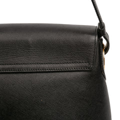 Leather Gancini Shoulder Bag
