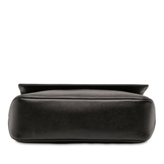 Leather Gancini Shoulder Bag