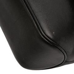 Leather Gancini Shoulder Bag